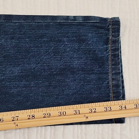 Grindhouse Denim Moto Jeans Men's 38x34 Double Padded Knee Whiskered EUC Cycling - Picture 16 of 16